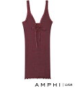AMPHI warm inner sheer rib material camisole